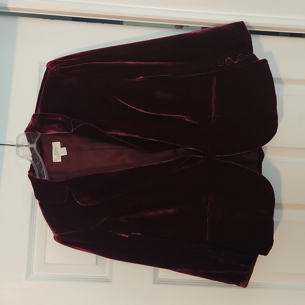 Ann Taylor plum jacket